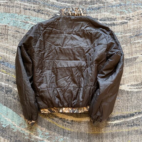 Men's Gamehide Advantage Camouflage Camo Brown Reversible Hunting Jacket Sz M - Picture 4 of 8